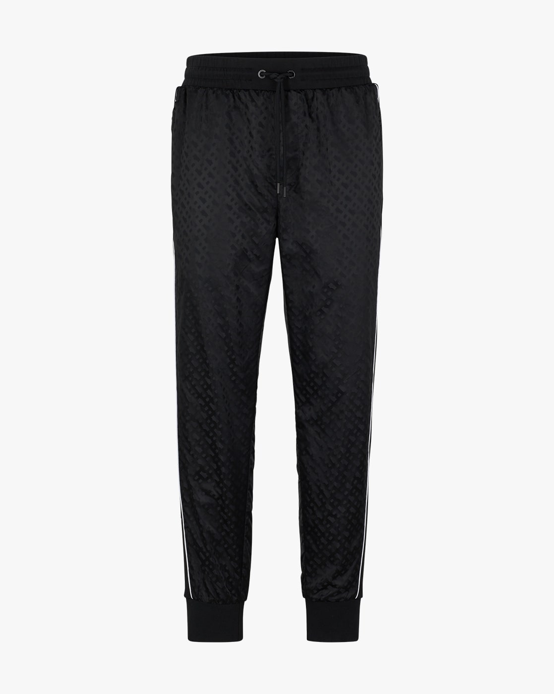 Unisex Cotton Black Snap Button Straight Fit Trackpant, Striped at Rs  799/piece in Mumbai