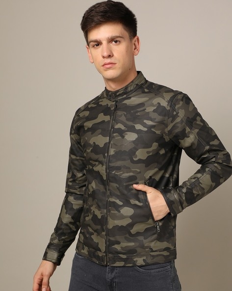 Mens on sale camouflage coats