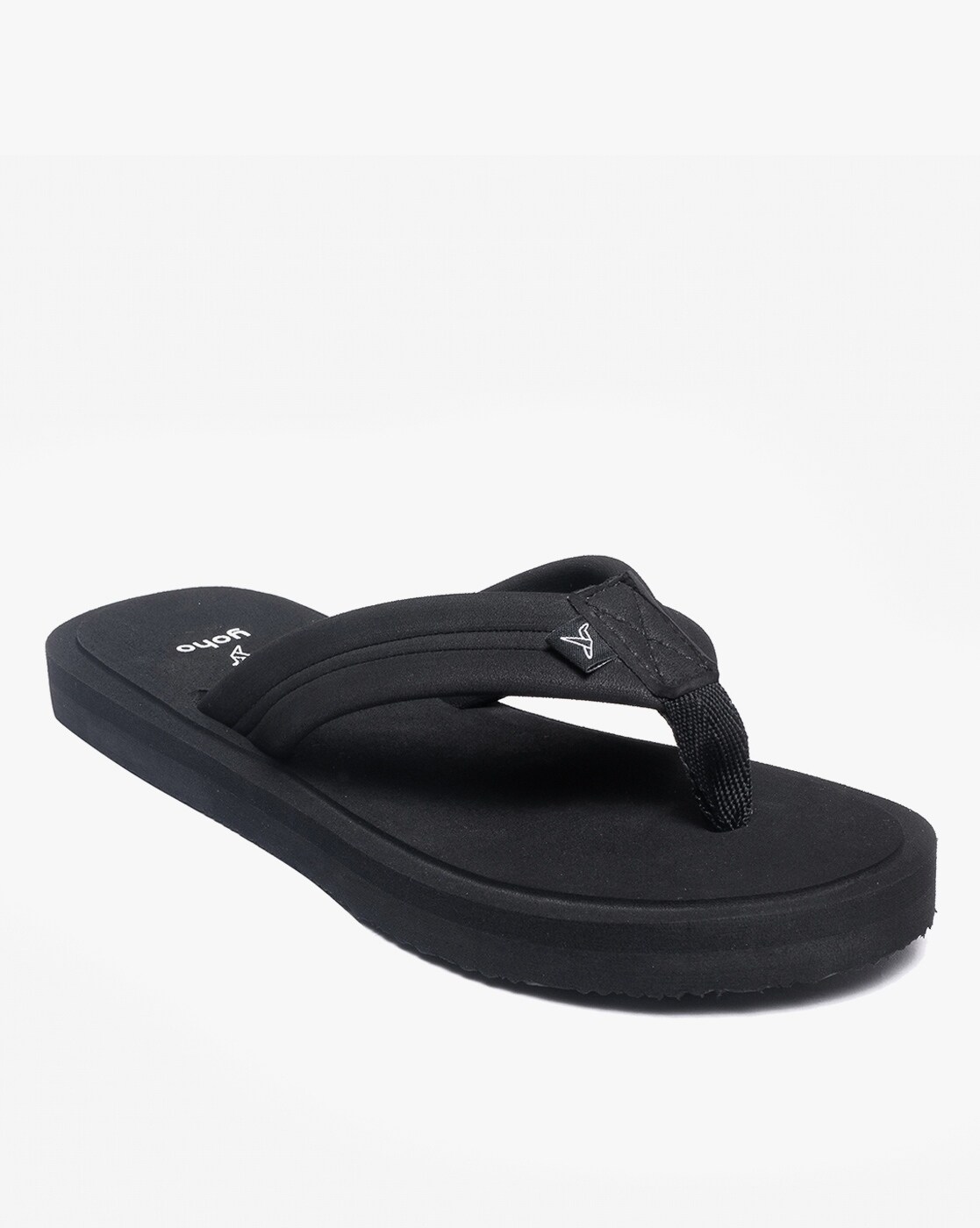 Buy Black Flip Flop Slippers for Women by YOHO Online Ajio