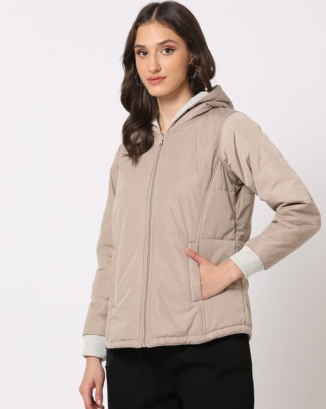 Buy Black Jackets & Coats for Women by Outryt Sport Online | Ajio.com