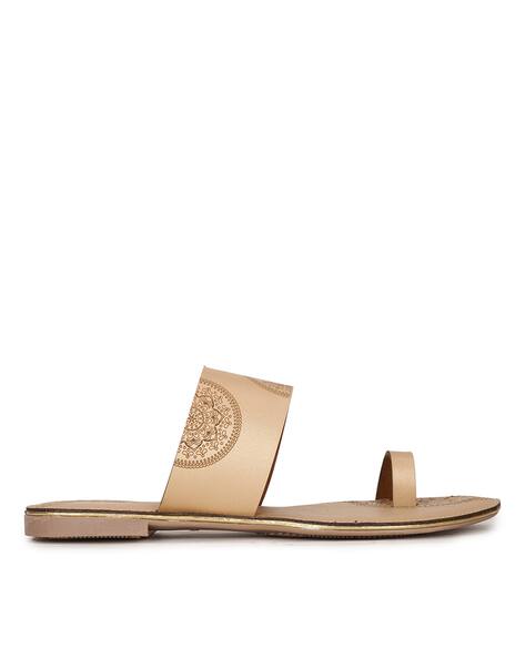 Bata Toe-Ring Slip-On Flat Sandals