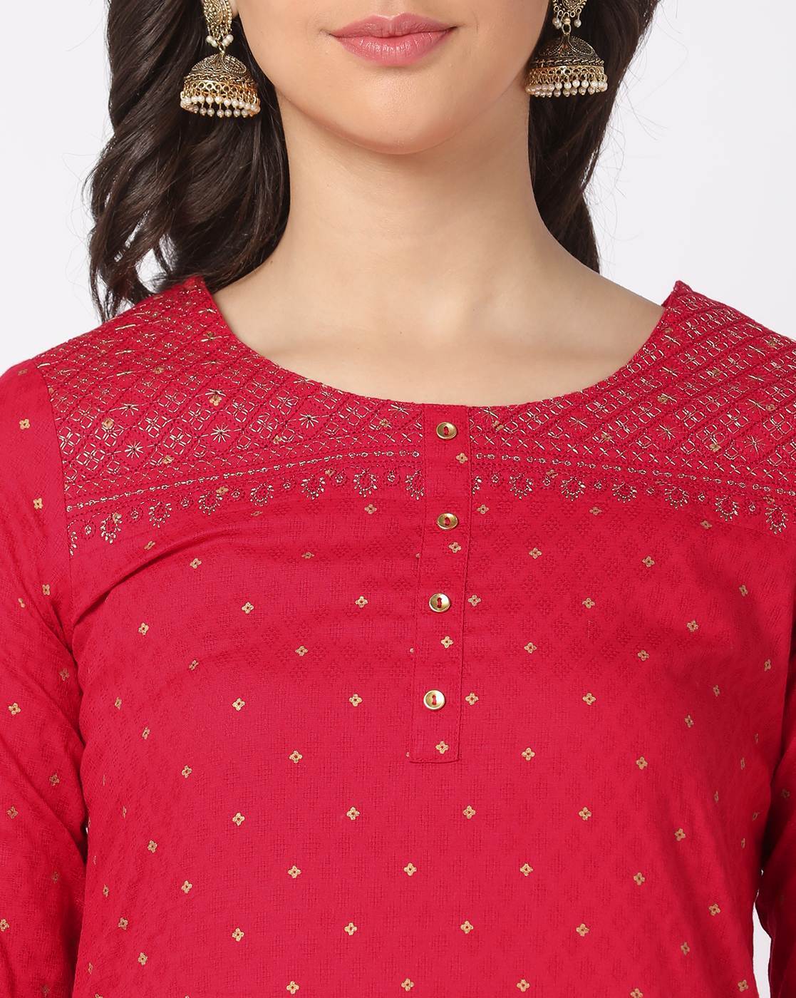 Buy Red Kurtas for Women by AVAASA MIX N' MATCH Online | Ajio.com