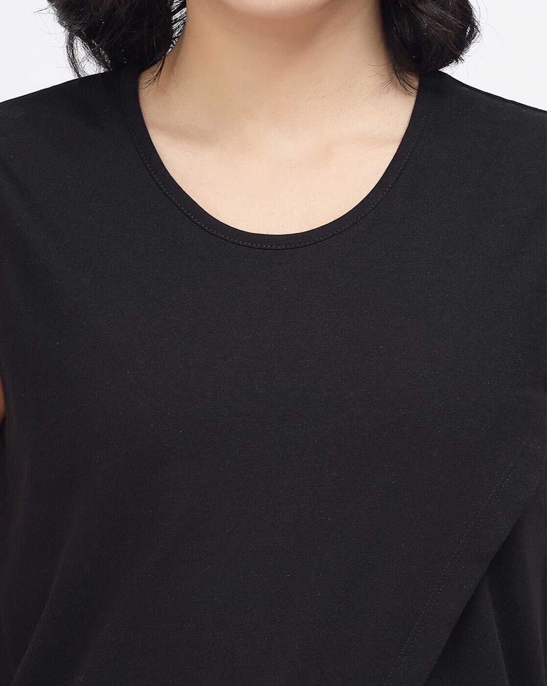 Buy Black Tops for Women by YOONOY Online