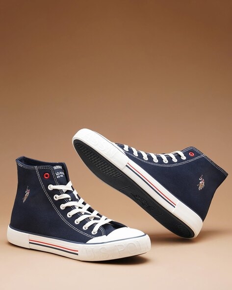 Us polo high hot sale top sneakers