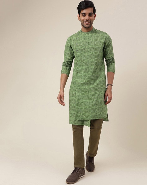 Fabindia deals green kurta