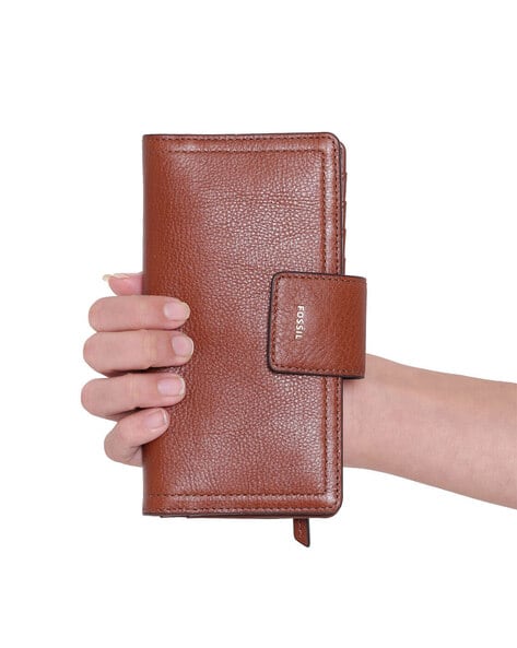 Buy Brown Clutches Wristlets for Women by Fossil Online
