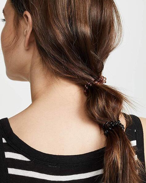 Matte Solid Telephone Wire Elastic Thin Spiral Hair Ties With Frosted  Spiral Cord Fashionable Hair Tie And Stretch Headband Gum From  Newtoywholesale, $0.19 | DHgate.Com