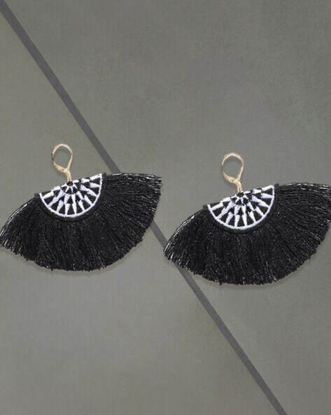 Buy Black Earrings for Women by Bergo Jewels Online  Ajiocom