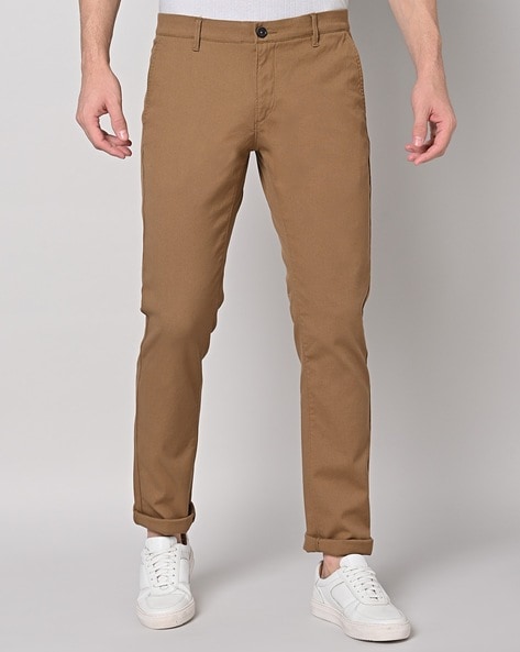 Mens Brown Trousers Slim Fit Business Suit Pants Men's Suit Trousers  Pantalon Homme Costume 2020 Male
