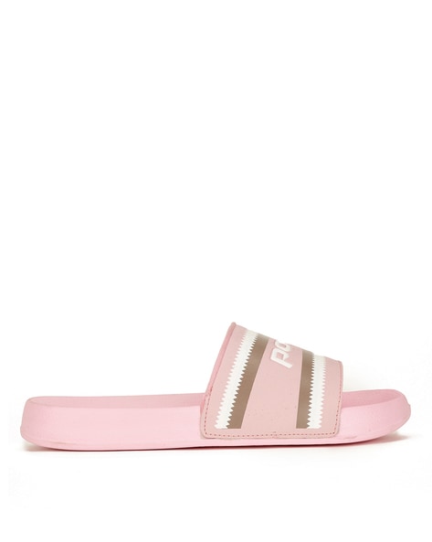 The brand hot sale pink slides