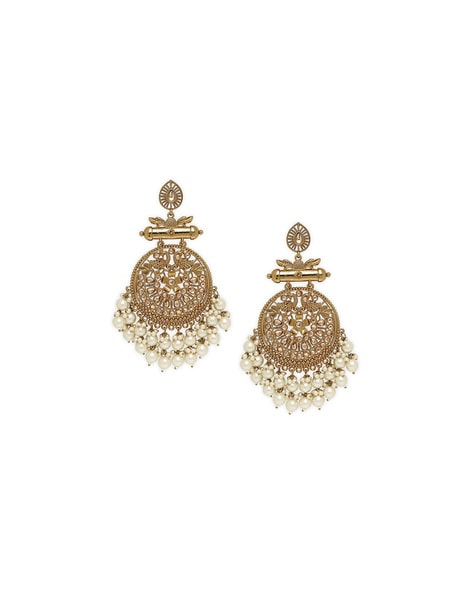 Statement Oxidised Silver Earrings For Bridesmaids Inspired By Mouni Roys  Big Jhumkas