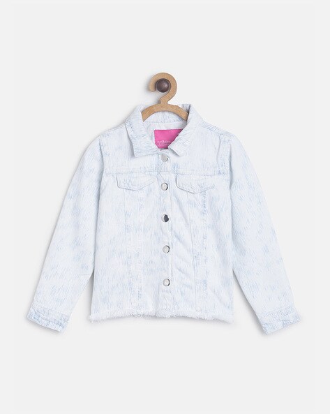 ic fashion Full Sleeve Solid Girls Denim Jacket - Buy ic fashion Full  Sleeve Solid Girls Denim Jacket Online at Best Prices in India |  Flipkart.com