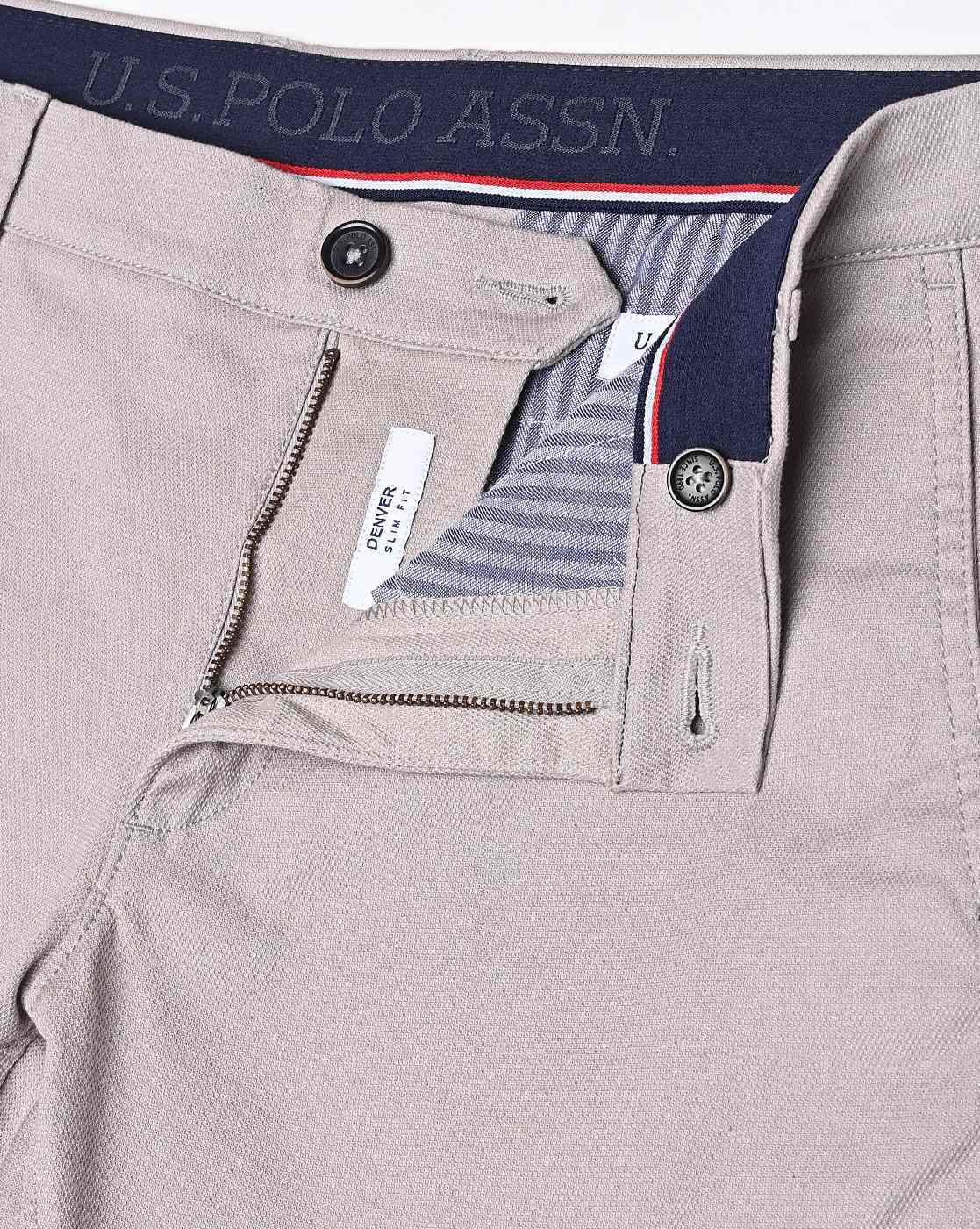 Buy U.S. Polo Assn Tan USPA Woven Trousers from Next USA