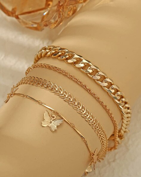 SISGEM 18K Gold Bracelets for Women, Dainty Yellow Gold India | Ubuy