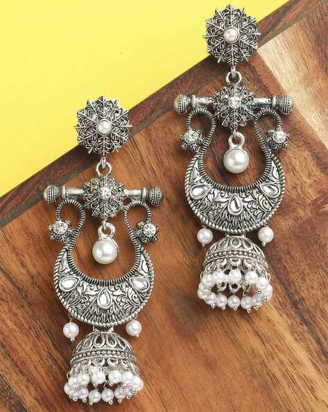 Silver hot sale chandbalis online