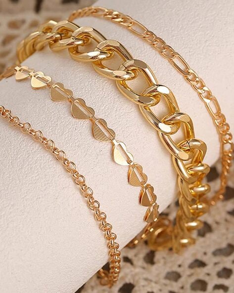 S.oliver Jewel Ladies Chain Bracelet Stainless Steel IP Gold 2036844 | eBay