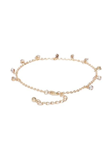 Asian hot sale gold anklet