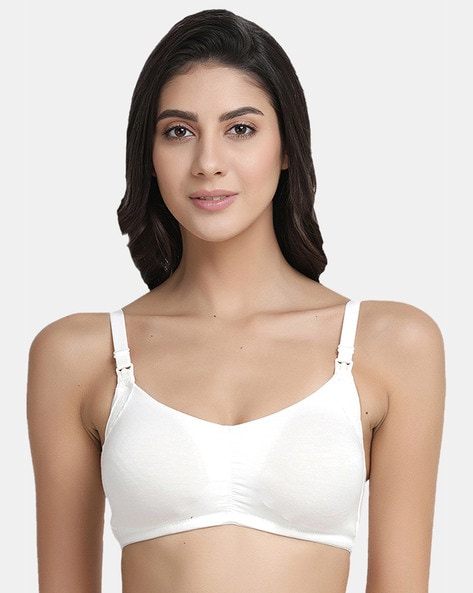 Buy Milky White Bras for Women by Inner Sense Online