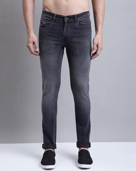 Buy Grey Jeans for Men by Cantabil Online