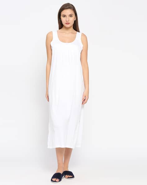 Buy White Camisoles Slips for Women by RED ROSE Online