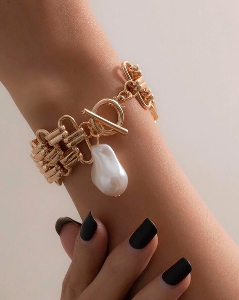 Buy Mother of Pearl Bracelet Online In India -  India