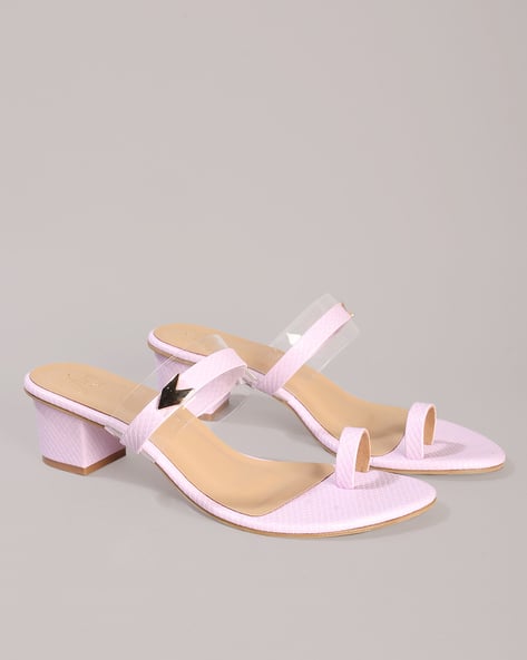 Five By Inc.5 Women Toe-Ring Heeled Sandals
