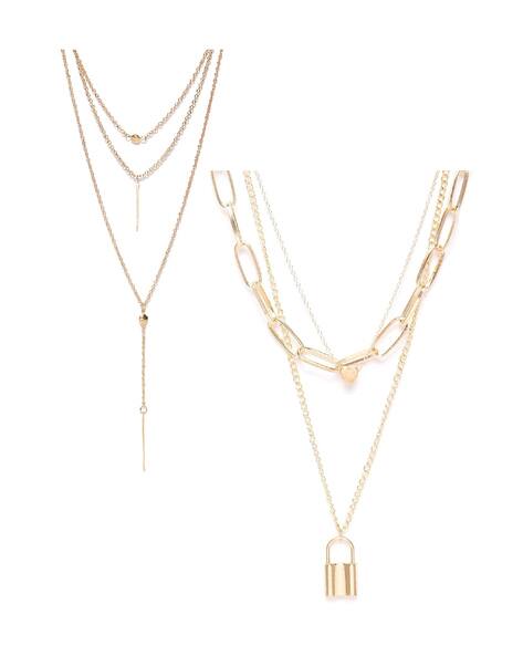 Fabula Pack of 2 Multi-Stranded Necklaces