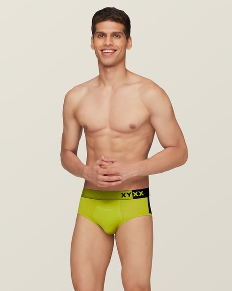 Pack of 2 Colourblock Briefs with Branding