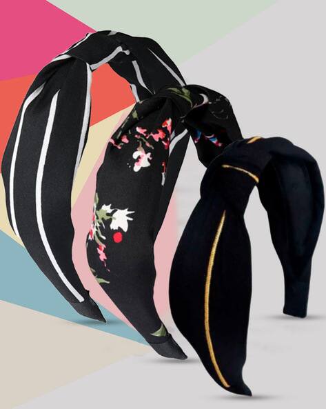 Fabula Set of 3 Printed Hair Band-HRO4-15-17_AJR1-HRO4HRO15HRO17