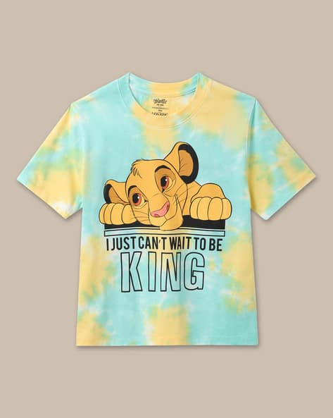 Ajio The Lion King Tee Shirts Ajio Lion King T Shirt Online India
