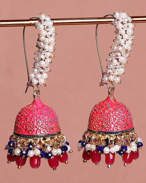 fcity.in - Antico Traditional Ethnic Fancy Stylish Diamond Studded Pink  Color