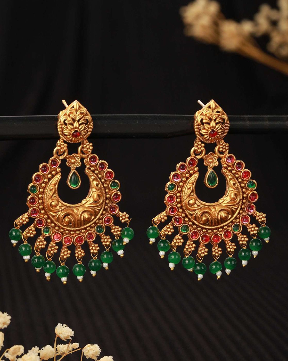 Chandbali Earrings For Women - Buy Chandbali Earrings For Women Online  Starting at Just ₹114 | Meesho