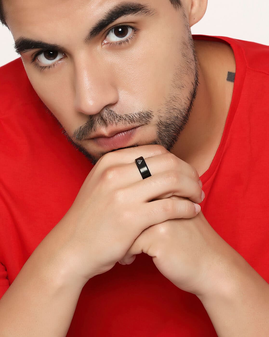 Buy Oomph RFQ11-Super-Man Band Ring Online | Ajio.com