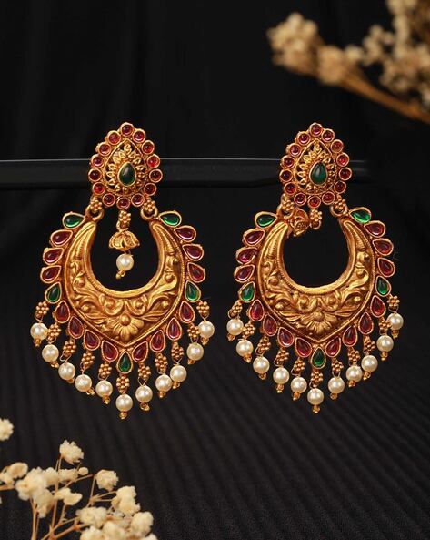 Buy Gold Earrings Online | Latest Gold Earring Designs with Weight | Gold  earrings models, Gold earrings wedding, Gold earrings designs