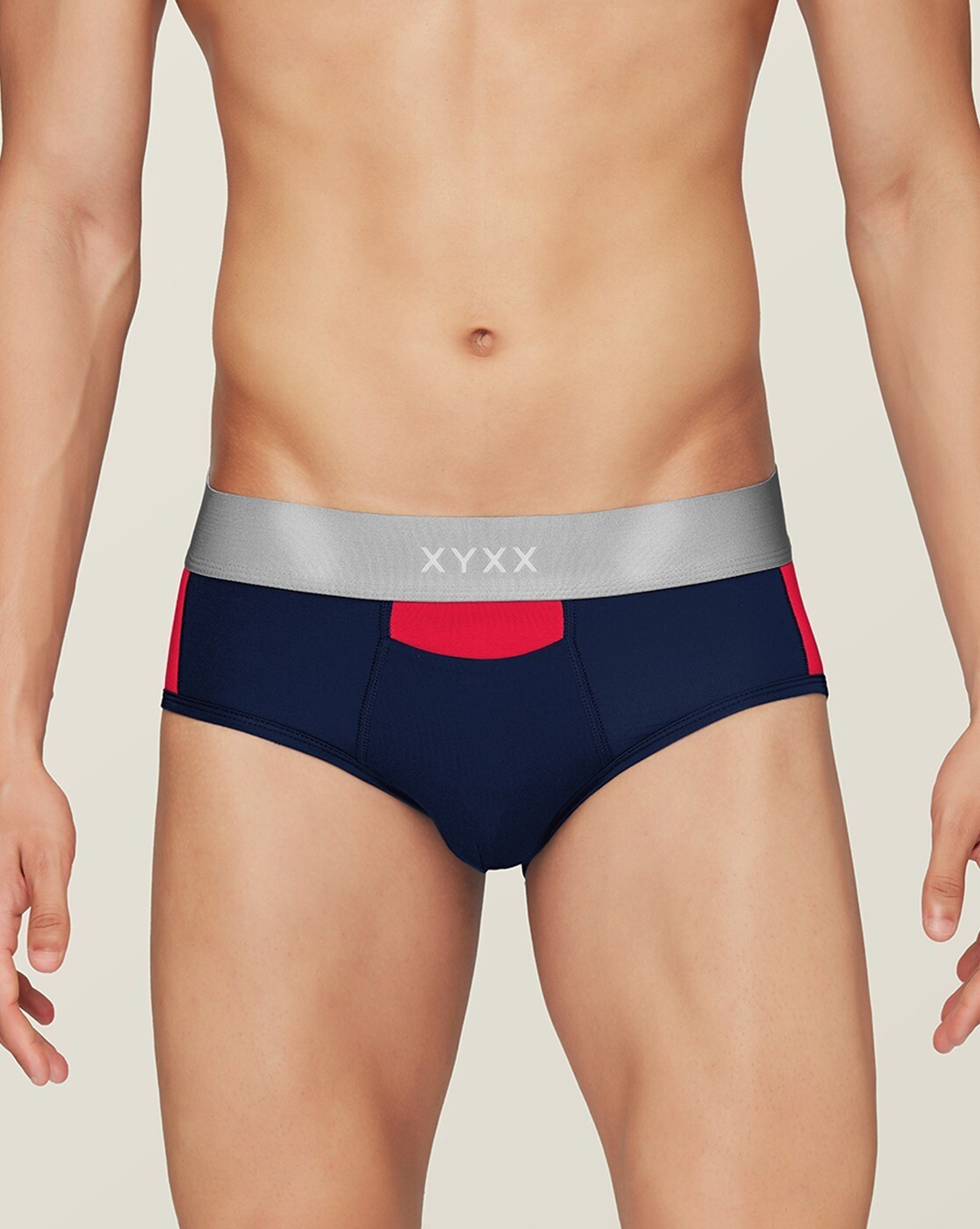 Buy Yellow & Navy Briefs for Men by XYXX Online