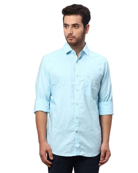 Raymond Men Slim Fit Casual Shirt