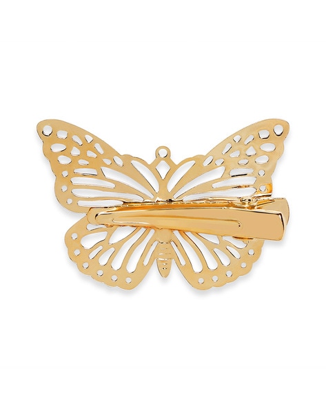 BUTTERFLY METALLIC HAIR CLIP/ACCESSORY ITEAM CODE-B-H-4 PRICE: Rs