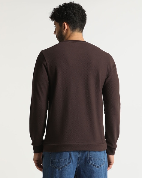 Chocolate on sale brown sweatshirt