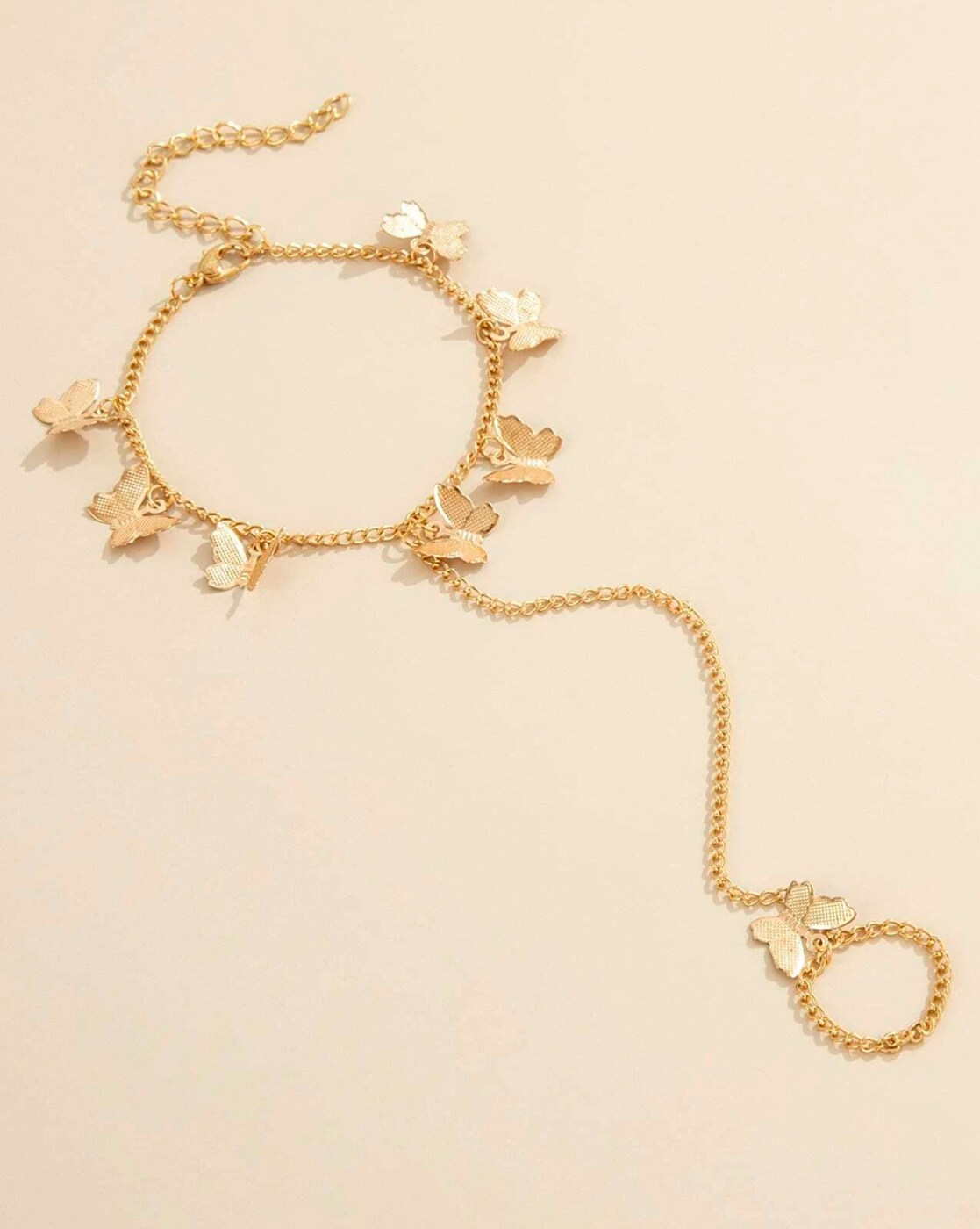 Chokore Geometrical Baroque Bracelet with Linkchain
