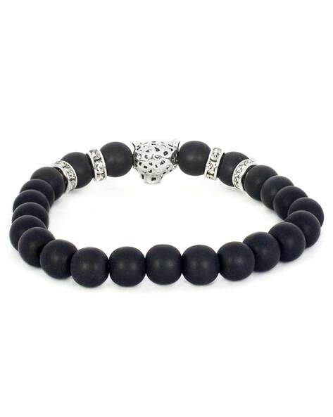 Unique Diamond Jaguar Bracelet Kada For Men  Style A038