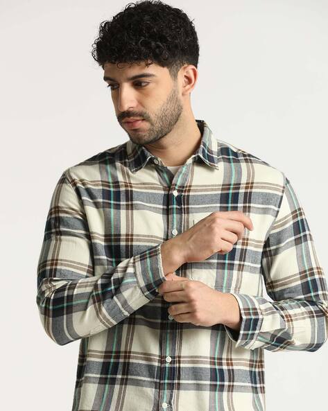 Buy Off-White Shirts for Men by ALTHEORY Online