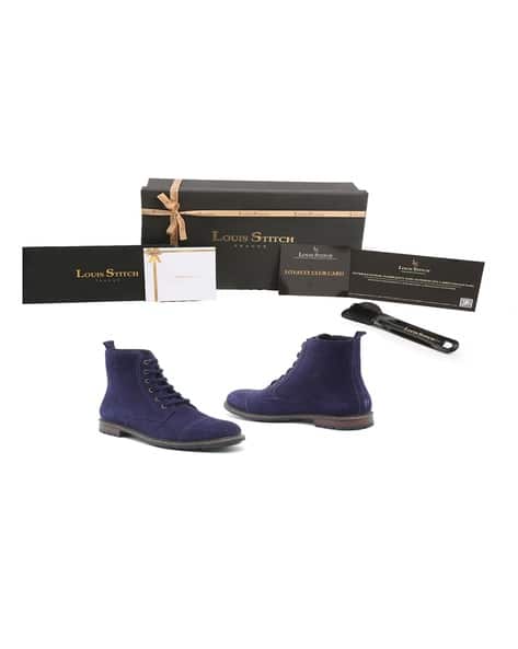 Price History of LOUIS STITCH Men Ankle-Length Brogue Boots with