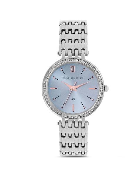 bebe Women White Printed Dial & Rose Gold-Toned Bracelet Style Analogue  Watch BB-04-02 | Dealsmagnet.com