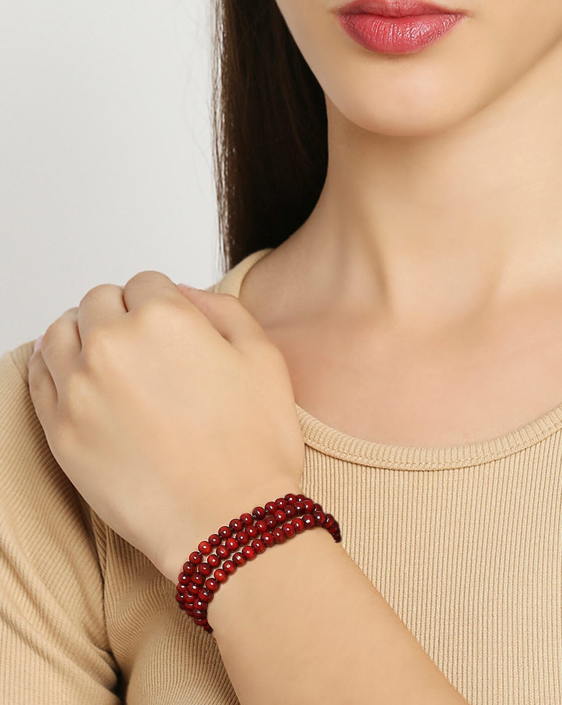 Buy Maroon Bracelets & Bangles for Women by Oomph Online