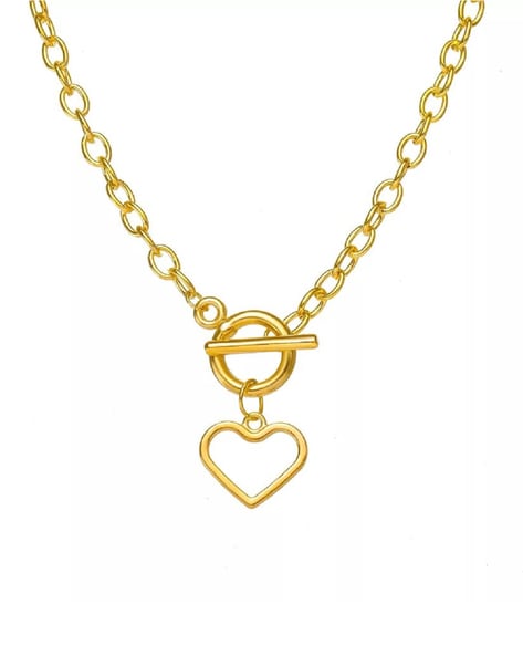 Buy Gold Necklaces & Pendants for Women by Palmonas Online | Ajio.com
