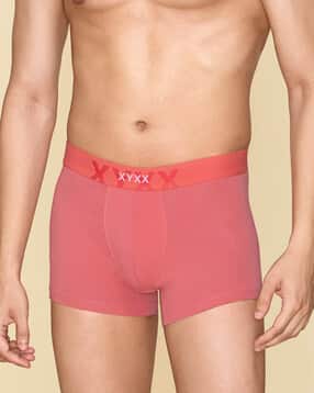 xyxx Logo Embroidered Trunks with Elasticated Waist-picture-31