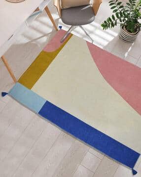 Geometric Print Anti Skid Rug 4' x 6'-image-46