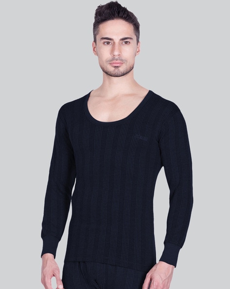 Buy Navy Blue Thermal Wear for Men by LUX INFERNO Online