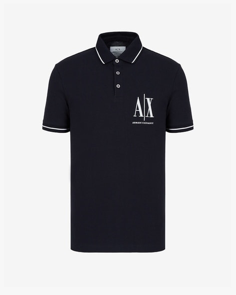 Buy Navy Blue Tshirts for Men by ARMANI EXCHANGE Online Ajio