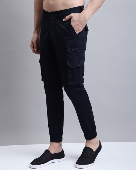 Solid Men Navy Blue Cargo Pant, Straight Fit at Rs 625/piece in Ahmedabad |  ID: 2851628710397